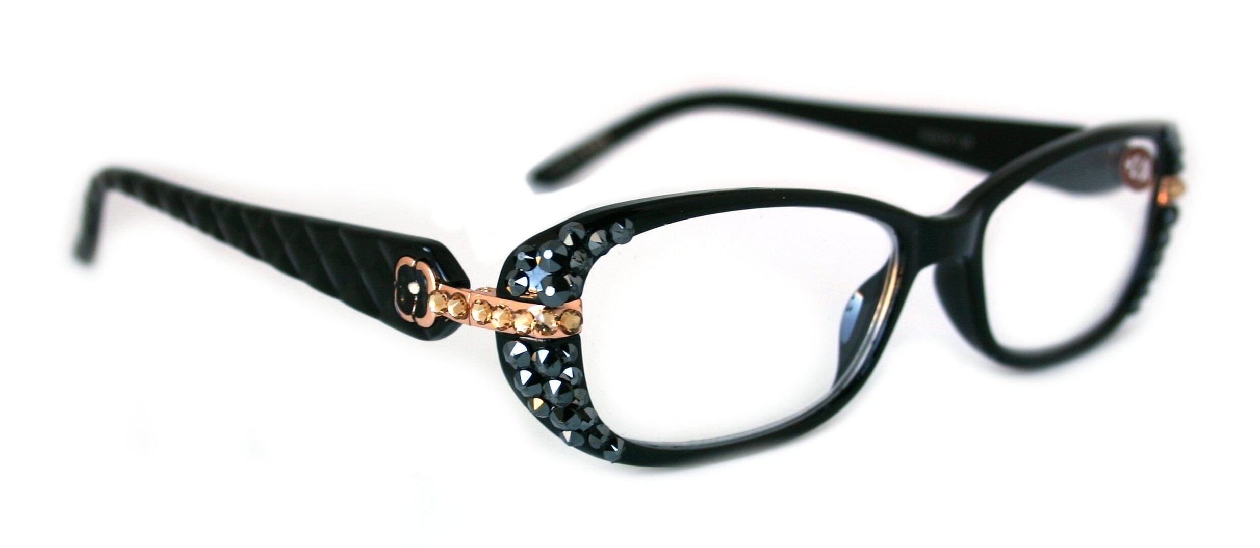 Fancy Reading Glasses w Bling, Stylish Readers, Rhinestones Glasses ...