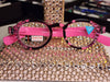 Dotty Chic, Bling Round Reading Glasses for Women Pink frames with polka-dot pattern Genuine European Crystals +1.25 +3 NY Fifth Avenue