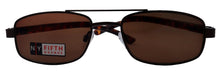 Durango, High-End Men's Reading Sunglasses (Brown) by NY Fifth Avenue"