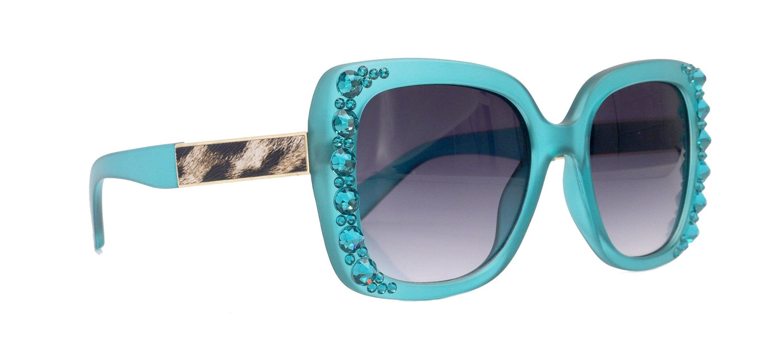 Emory, Bling Women Sunglasses Genuine European Crystals, 100% UV Protection. NY Fifth Avenue