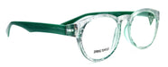 Grace, (Premium) Reading Glasses High End Readers +1.25 ..+3 Magnifying Glasses, Round Frame. (Metallic Silver, Green) NY Fifth Avenue.