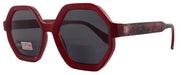 Heptagon, High-End Line Bifocal (Clear On Top) Sun Readers Unixes OR Non-Bifocal Readers Sunglasses (Red) NY Fifth Avenue