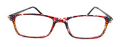 Vienna, (Bling) Women Reading Glasses W (Volcano, Montana Blue) +1.25 +3 (Tortoise Shell + Red) Frame. NY Fifth Avenue