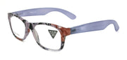 The Forester, (Premium) Reading Glasses, High End Reader +1.25 to +3 Magnifying, Square Style (Blue Camouflage) Frame. NY Fifth Avenue