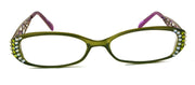 Phoenicia, (Bling) Women Reading Glasses W (Black Diamond, Peridot) (Green, Purple) (Filigree Temple) NY Fifth Avenue.