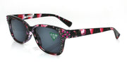 Oasis, (Bling) Reading Sunglasses (No Bifocal) W (Hematite, Fuchsia) Genuine European Crystals (Pink) Tortoiseshell. NY Fifth Avenue