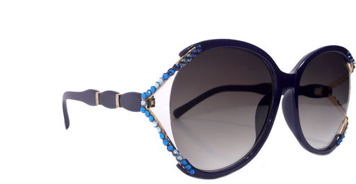 Bling Women Sunglasses Genuine European Crystals, 100% UV Protection. NY Fifth Avenue