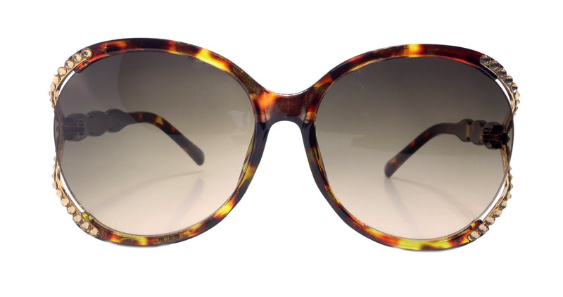 Bling Women Sunglasses Genuine European Crystals, 100% UV Protection. NY Fifth Avenue