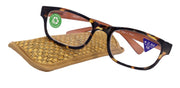 Jade Premium Reading Glasses High End Reading Glass +1.25 to +6.00 magnifying glasses, Square. optical Frames