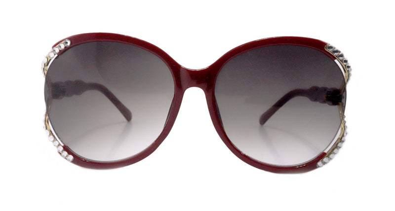 Bling Women Sunglasses Genuine European Crystals, 100% UV Protection. NY Fifth Avenue