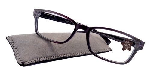 Denver, Premium Reading Glasses High End Reading Glass +.50 to +6 magnifying glasses, Square. optical Frames