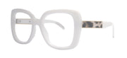 Emory, Large Oversized Reading Glasses, Women Readers, High End Reading Magnifying eyeglasses, Big Square optical Frames