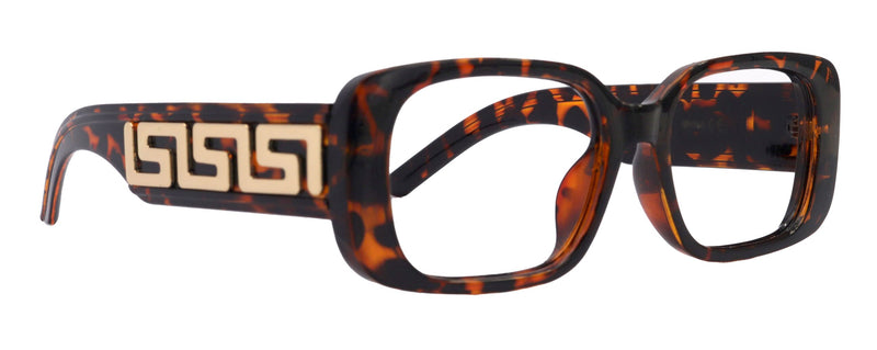 Chania Reading Glasses, Brown, Medium Frame, High-End Readers, Bifocal, Reading Sunglasses, Trendy Style, NY Fifth Avenue