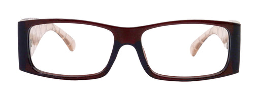 Assisi Reading Glasses, Brown, Medium Frame, High-End Readers, Bifocal, Reading Sunglasses, Trendy Style, NY Fifth Avenue