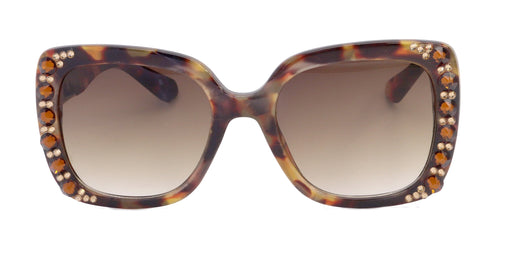 Emory, Bling Women Sunglasses Genuine European Crystals, 100% UV Protection. NY Fifth Avenue