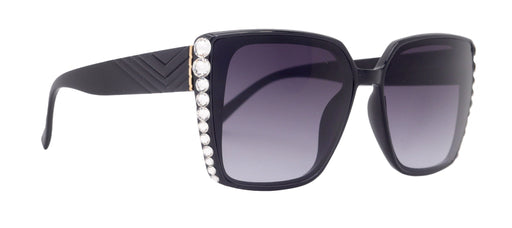 Aurora Bling Women Sunglasses Clear Genuine European Crystals, 100% UV Protection. NY Fifth Avenue