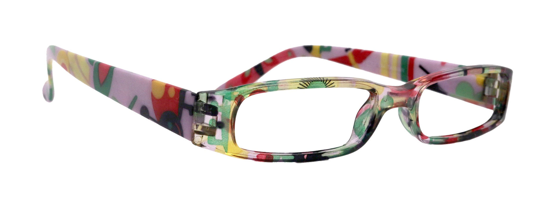Elsa, Premium Reading Glasses for Women (Purple flower ) Optical Frame, NY Fifth Avenue