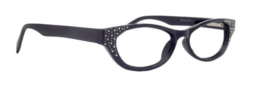 Premium Reading Glasses High End Reading Glass Black +1.25 to +3.00 magnifying glasses, Cat Eye. optical Frames