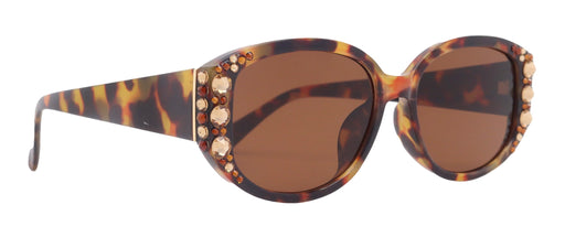 Petunia Bling Women Sunglasses Genuine European Crystals, 100% UV Protection. NY Fifth Avenue