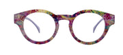 Selena Premium Reading Glasses High End Readers +1.25 .. +3.00 +4.00 (Blue) Round Optical Frames. NY Fifth Avenue.