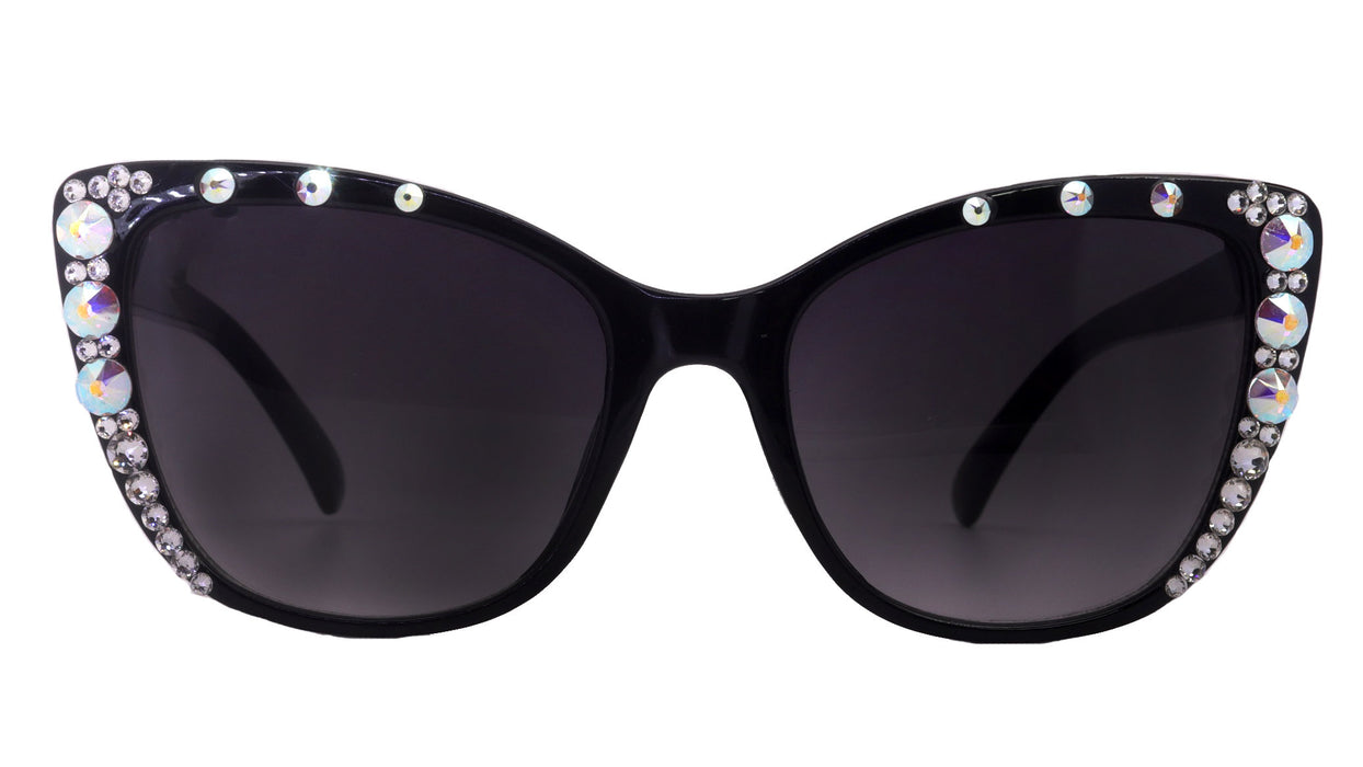 Parisian Bling Women Sunglasses Genuine European Crystals, 100% UV Protection. NY Fifth Avenue