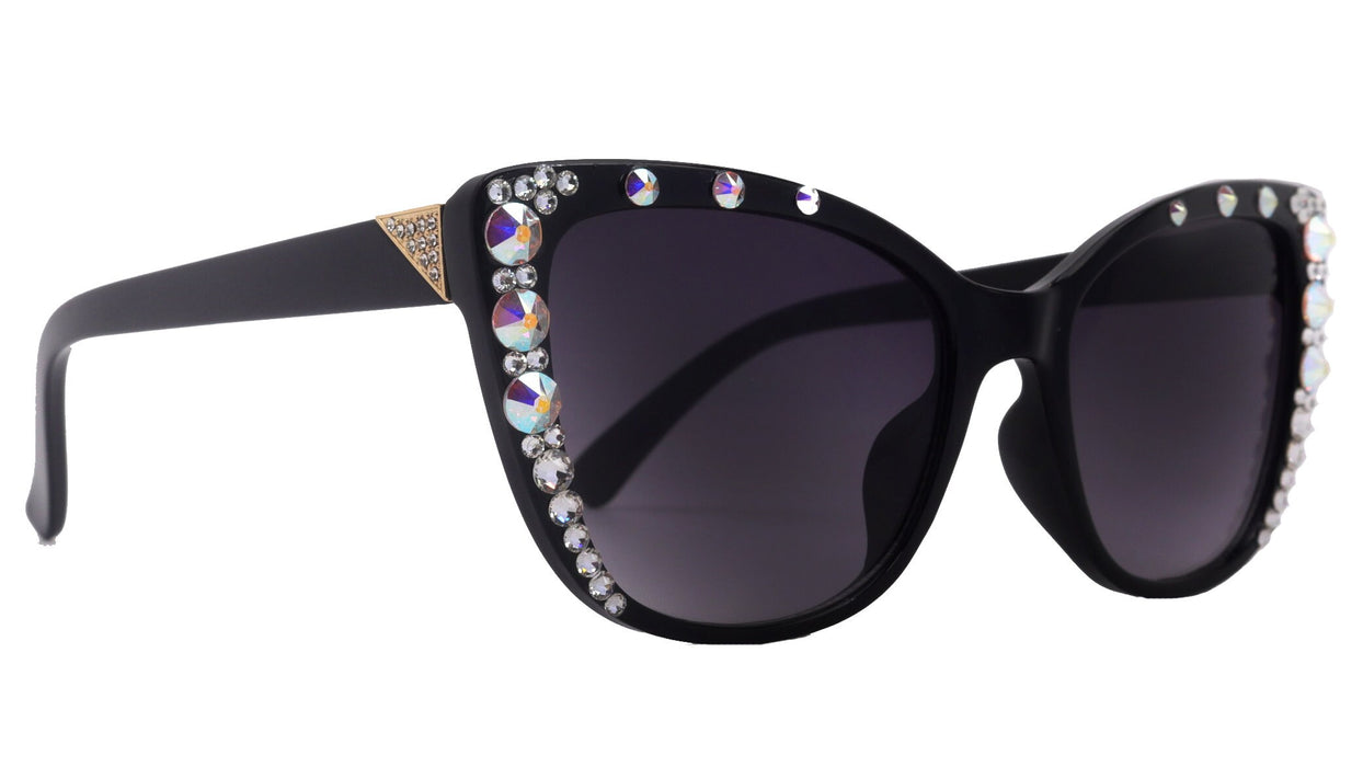 Parisian Bling Women Sunglasses Genuine European Crystals, 100% UV Protection. NY Fifth Avenue