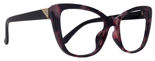 Parisian Fashion High End Bifocal or Non-Bifocal Black W Pink Reading Glasses Cat-Eye Chic, Inspired by NY Fifth Avenue