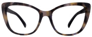 Parisian Fashion High End Bifocal or Non-Bifocal Black W Brown, purple Reading Glasses Cat-Eye Chic, Inspired by NY Fifth Avenue