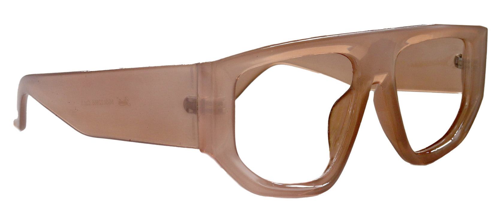Goliath High End Bifocal or Non-Bifocal Brown Reading Glasses Square, Inspired by NY Fifth Avenue