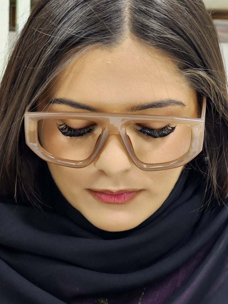 Goliath High End Bifocal or Non-Bifocal Brown Reading Glasses Square, Inspired by NY Fifth Avenue