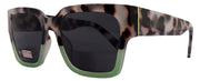 Minerva, High-End Line Bifocal (Clear On Top) Reading Sunglasses for Women OR Non-Bifocal Readers Sunglasses (Tortoiseshell Green) NY Fifth Avenue