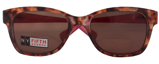 Madison, High-End Line Bifocal (Clear On Top) Reading Sunglasses for Women OR Non-Bifocal Readers Sunglasses (Tortoiseshell Pink) NY Fifth Avenue