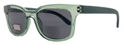 Mars, High-End Line Bifocal (Clear On Top) Reading Sunglasses Unixes OR Non-Bifocal Readers Sunglasses (Transparent Green ) NY Fifth Avenue