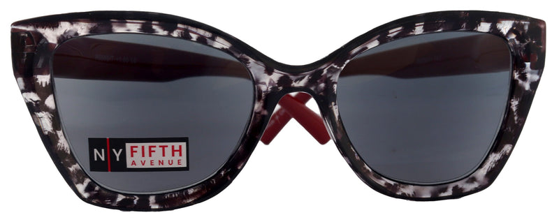 Rhodes, High-End Line Bifocal (Clear On Top) Reading Sunglasses for Women OR Non-Bifocal Readers Sunglasses (Red BK Tortoiseshell) NY Fifth Avenue