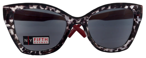 Rhodes, High-End Line Bifocal (Clear On Top) Reading Sunglasses for Women OR Non-Bifocal Readers Sunglasses (Red BK Tortoiseshell) NY Fifth Avenue