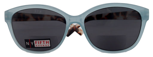 Savannah, High-End Line Bifocal (Clear On Top) Reading Sunglasses for Women OR Non-Bifocal Readers Sunglasses (Blue Tortoiseshell ) NY Fifth Avenue