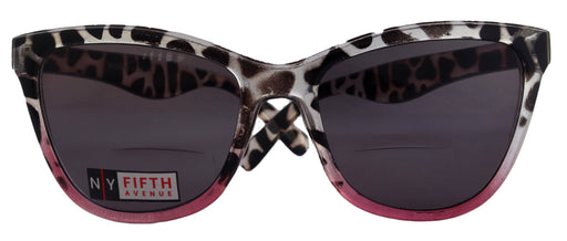 Eleanor, High-End Line Bifocal (Clear On Top) Reading Sunglasses for Women OR Non-Bifocal Readers Sunglasses (Rose N Black) NY Fifth Avenue