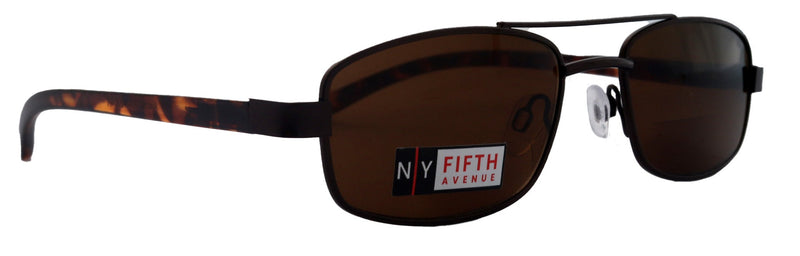 Durango, High-End Men's Line Bifocal Reading Sunglasses in Brown by NY Fifth Avenue"