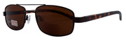 Durango, High-End Men's Line Bifocal Reading Sunglasses in Brown by NY Fifth Avenue"