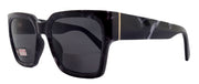 Minerva, High-End Line Bifocal (Clear On Top) Reading Sunglasses for Women OR Non-Bifocal Readers Sunglasses (Black Marble) NY Fifth Avenue
