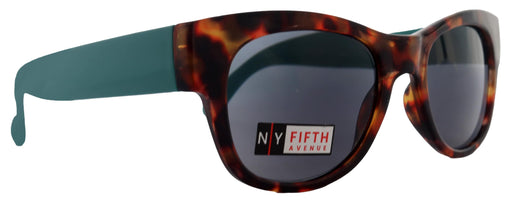 Diana, High-End sunglasses reader for Women Reading Sunglass ( Tortoiseshell W Blue) NY Fifth Avenue