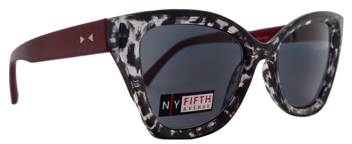 Rhodes, High-End Line Bifocal (Clear On Top) Reading Sunglasses for Women OR Non-Bifocal Readers Sunglasses (Red BK Tortoiseshell) NY Fifth Avenue