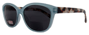 Savannah, High-End Line Bifocal (Clear On Top) Reading Sunglasses for Women OR Non-Bifocal Readers Sunglasses (Blue Tortoiseshell ) NY Fifth Avenue