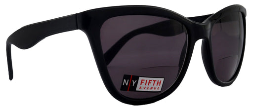 Eleanor, High-End Line Bifocal (Clear On Top) Reading Sunglasses for Women OR Non-Bifocal Readers Sunglasses (Black) NY Fifth Avenue