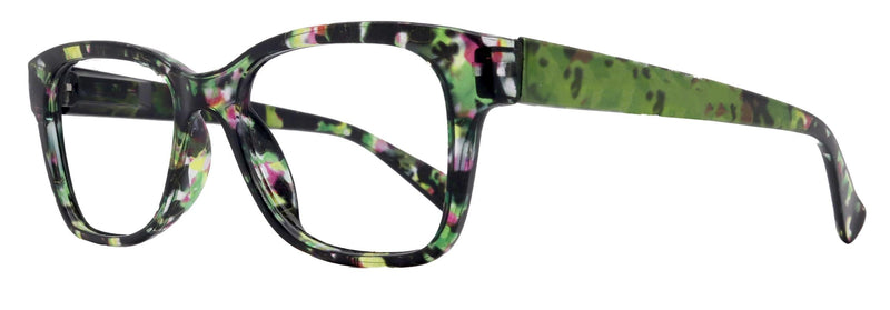 Azul, (Premium) Reading Glasses High-End Reading Glass +1.25 to +4 magnifying Green glasses, Square. optical Frames