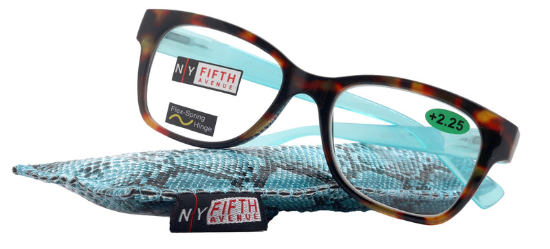 Madison Square,(Premium) Reading Glasses High-End Reading Glass +1.25 to +4 magnifying glasses, Square. optical Frames