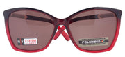 Andalusia, (Polarized) Women Sunglasses, 1.1mm Polarized L. Grey Lenses, 100% UVA-B Protection (Two tone Red) (Rose Gold) NY Fifth Avenue