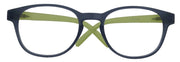 Premium Reading Glasses High End Readers +1.25..+3 Magnifying Glasses, Round Frame. (Transparent Blue, Green) NY Fifth Avenue.