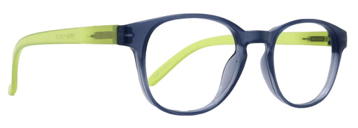 Premium Reading Glasses High End Readers +1.25..+3 Magnifying Glasses, Round Frame. (Transparent Blue, Green) NY Fifth Avenue.