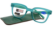 Square,(Premium) Reading Glasses High-End Reading Glass +1.25 to +4 magnifying glasses, Square. optical Frames